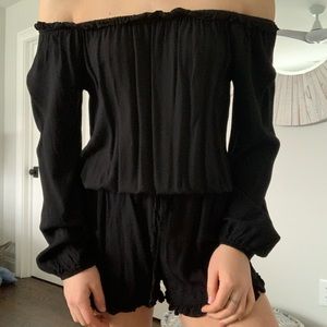 Brandy Melville Long Sleeved Romper
